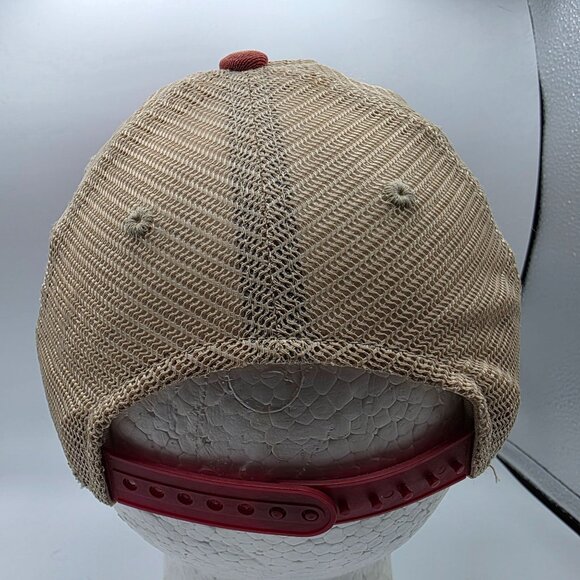 Top of the World Stanford Cardinal Trucker Hat Cap Adjustable Snapback Red NCAA - Picture 3 of 10